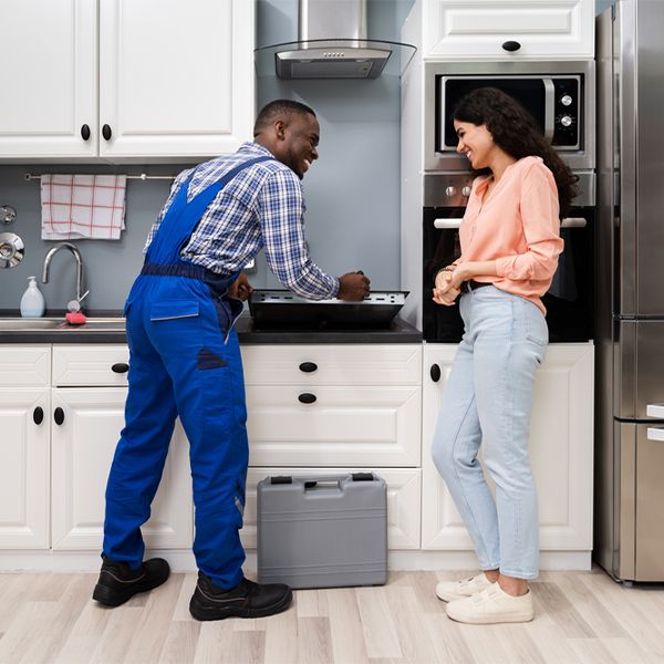 what kind of warranty do you offer on your cooktop repair services in Kirkville